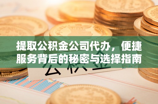 讷河提取公积金公司代办，便捷服务背后的秘密与选择指南