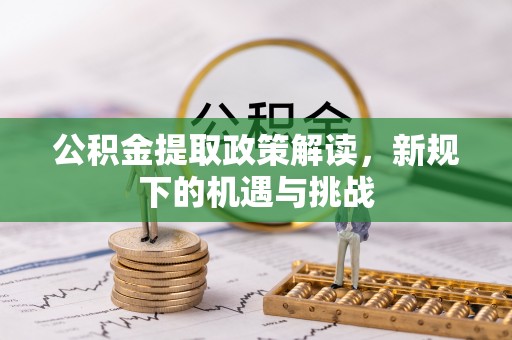 讷河公积金提取政策解读，新规下的机遇与挑战